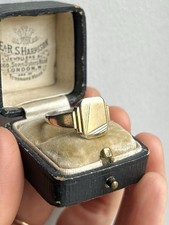 Vintage Antique 9ct Gold On