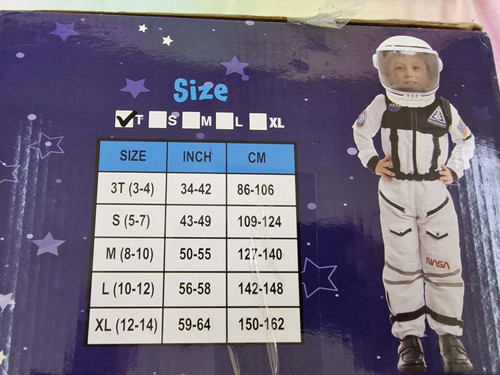 Astronaut space costume with - costume,
