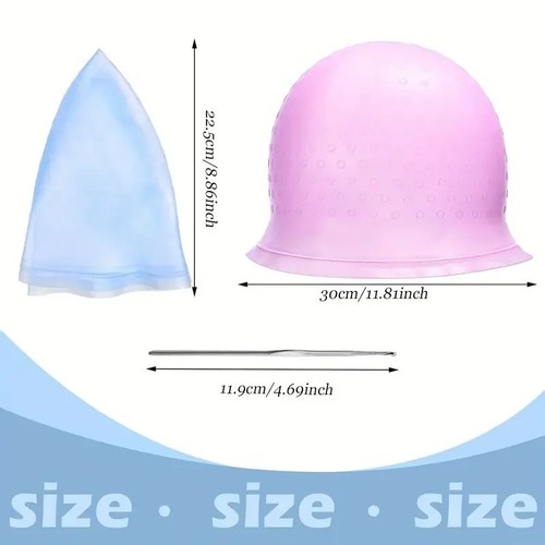 2pcs silicone hair coloring - hair,