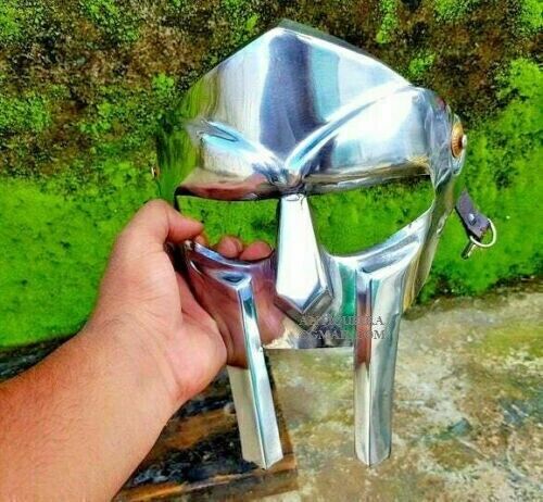 Doom gladiator mask steel - mf,