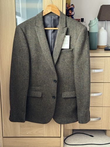 Men harris tweed - men’s, blazer