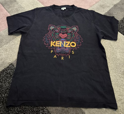 Kenzo paris tiger head shirt - kenzo,