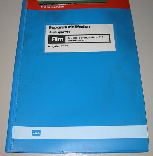 Werkstatthandbuch auf
