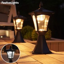 Solar LED Black Security