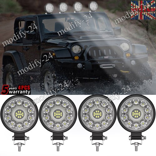Four 280w round led - four, combo