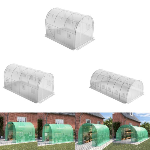 Galvanised frame polytunnel - galvanised,