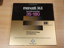 EMPTY BOX FOR 10" (26,50 CM) REEL TAPE MAXELL XLII 35-180 EE #843