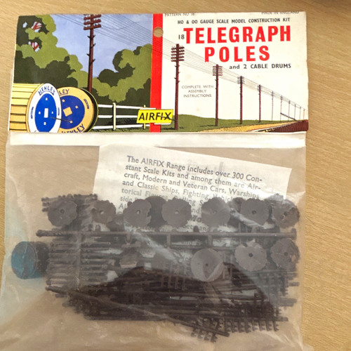 Airfix 018 telegraph - telegraph, poles