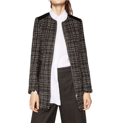 Zara black tweed - m,