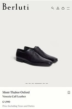Berluti Oxfords Black Leather