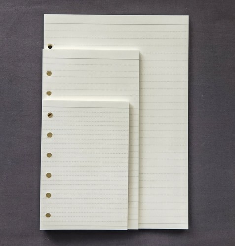 A7 ruled notepaper - a7,