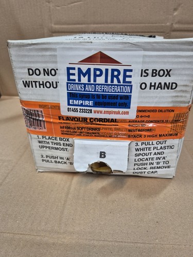 Infamous orange cordial 10ltr - orange,
