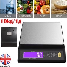 10kg/1g Food Kitchen Scale Digital Weight Grams with LCD Display for Baking New