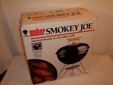 Vtg New In Box 1989 Weber Smokey Joe Model 10001 BBQ Kettle Camping Picnic Grill