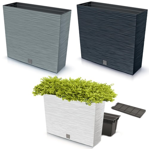 Tall planter box trough flower - planter,