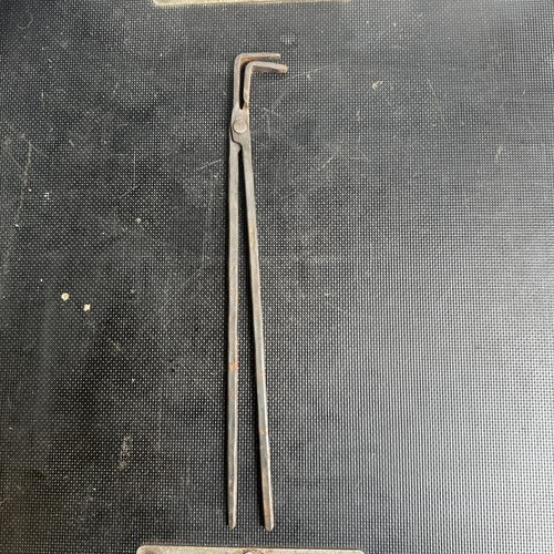 Blacksmith tongs forge - blacksmith,