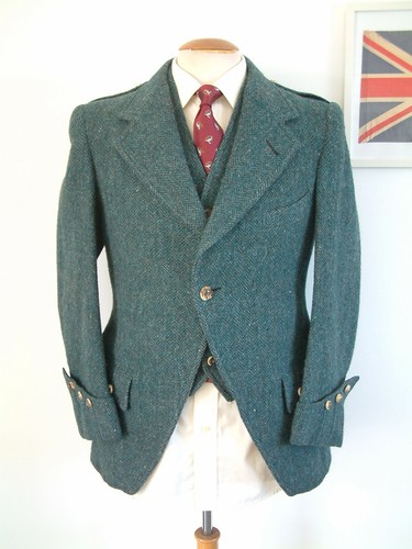 1930 tweed kilt jacket - 1930's, &