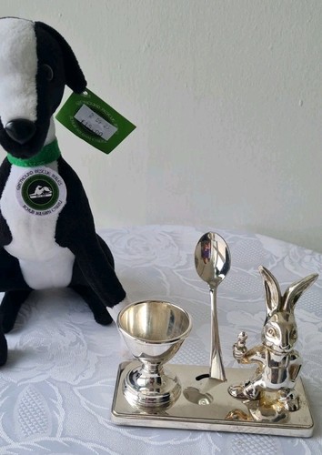 Seba silver plated egg cup - egg,