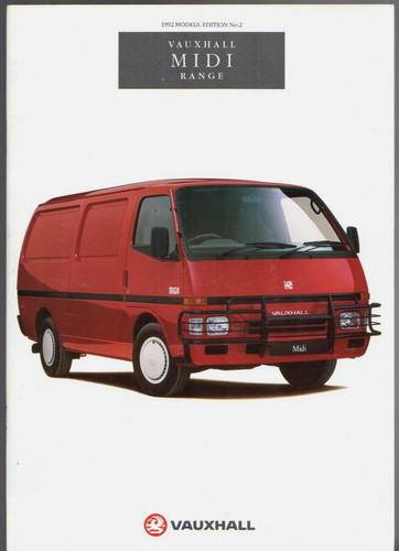 Vauxhall midi 1991 1992 - vauxhall, 1991-1992