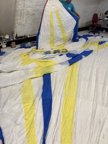 Spinnaker for yacht x - 13.8m,