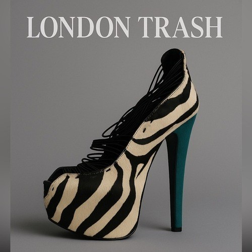 London trash crush heels size - heels,
