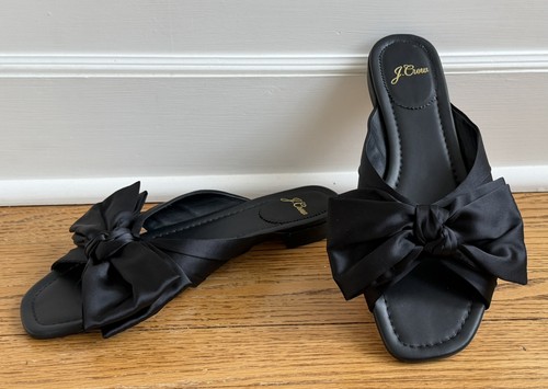 Crew abbie bow sandals - bow,