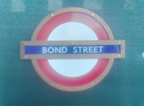 London underground brass - 17",
