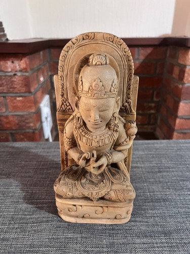 Hand carved wooden - carved, buddhist