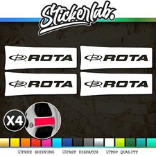 Rota grid sticker set x4
