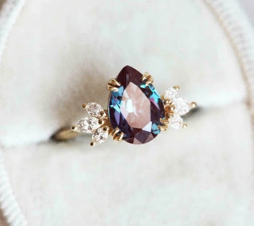 Pear cut alexandrite - ct,