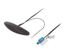 Stick on windscreen aerial for cars boats caravans amplified Signal Small Fakra