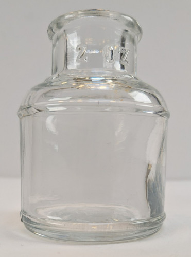 Vintage clear glass ink - clear,