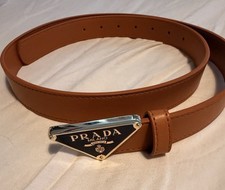 Womens Prada Belt Brown 115cm
