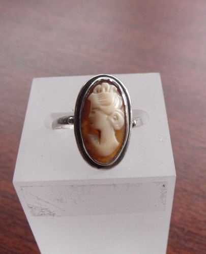 Vintage cameo ring - ring, .925