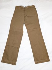 Dockers Khakis Chinos Men’s Brown Straight Leg Khaki Zip Fly W32 L32