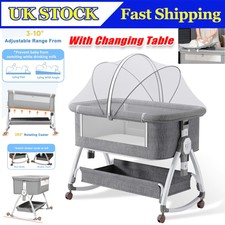 4in1 Baby Bedside Crib Sleeper