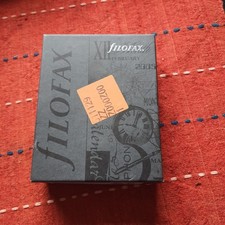 Filofax Belgravia Black Deluxe