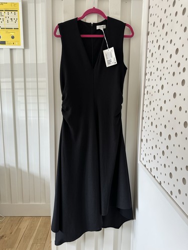 Cos gathered asymmetric midi - asymmetric,