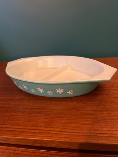 Vintage pyrex gaiety turquoise - vintage,