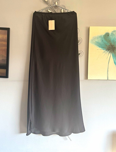 Women black half slip - women's,