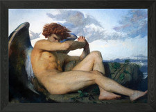 Fallen Angel Painting Framed