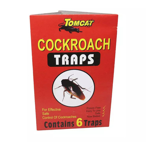 Sticky cockroach traps - 6x,