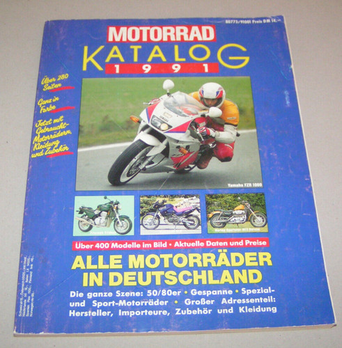 Motorradkatalog 1991 edition - 1991,