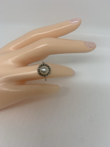 Vintage sterling silver pearl - sterling,