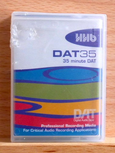 Hhb dat digital - audio, tape