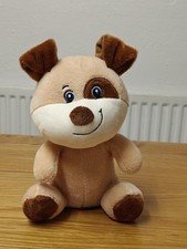 Cuddle Crew Brown And White Puppy Dog Plush Soft Toy 10” - Christmas Gift !