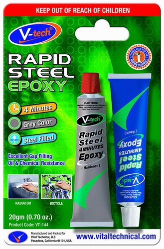 Rapid steel epoxy putty - rapid,