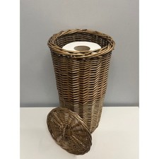 Lidded 3 Toilet Roll Holder