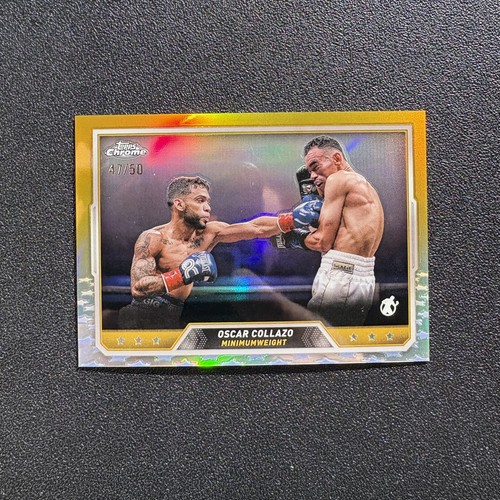 2024 topps chrome - boxing, oscar
