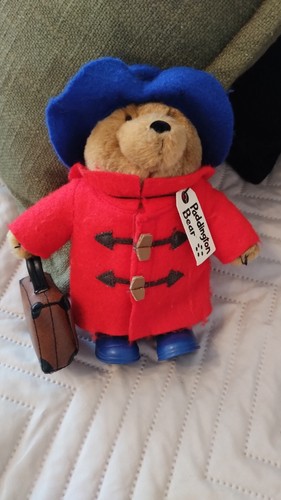 Retro paddington teddy - bear, 7"
